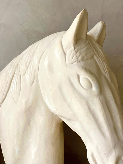 Handcrafted Noble Horse Sculpture