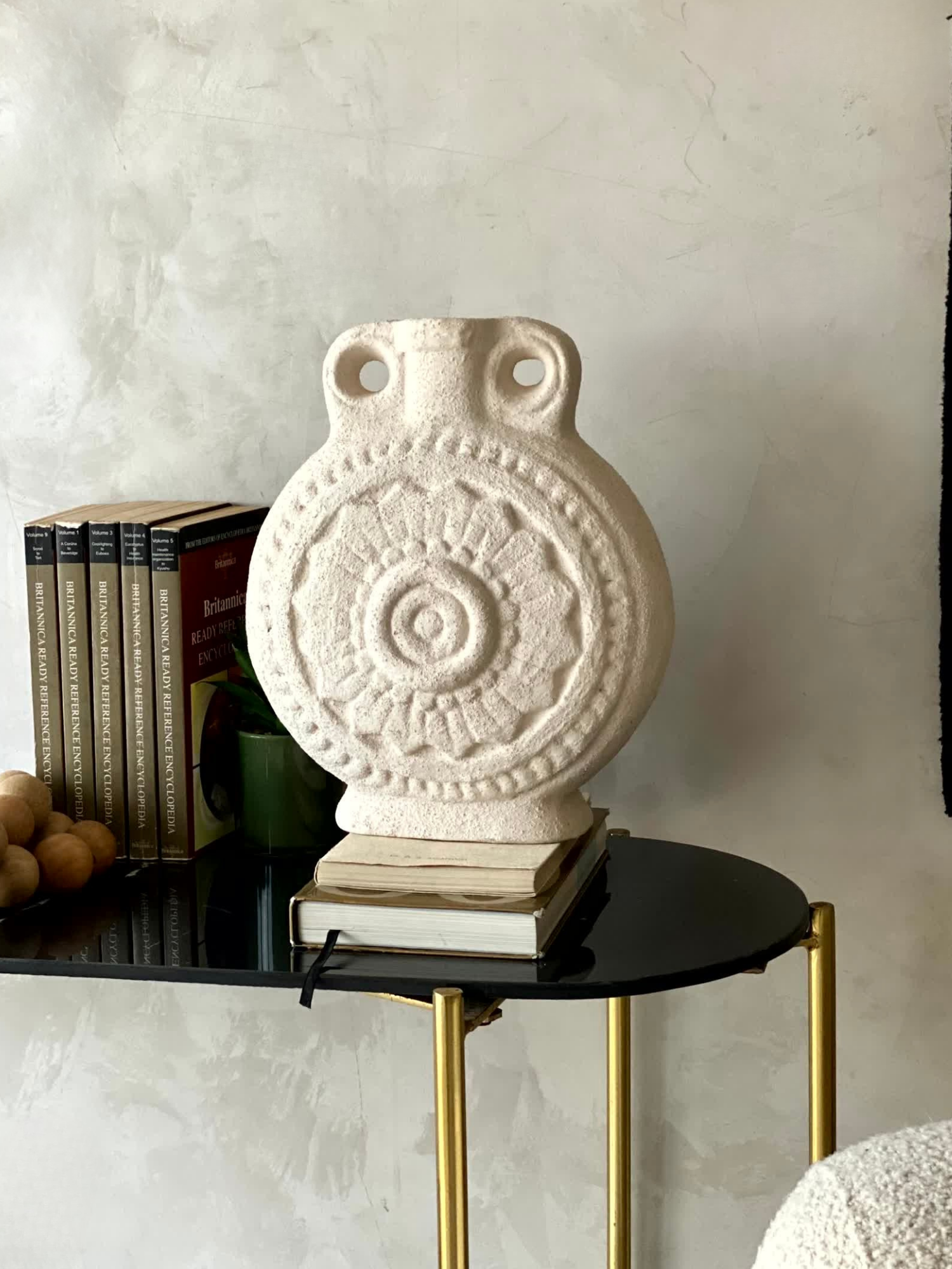 Terracotta Dahlia  Vase
