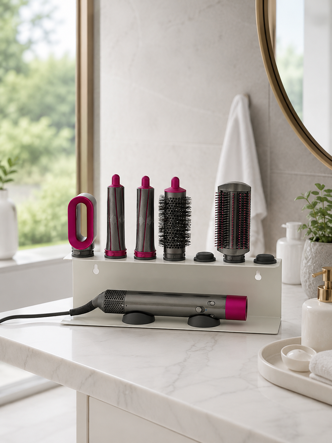 Dyson Airwrap Holder White