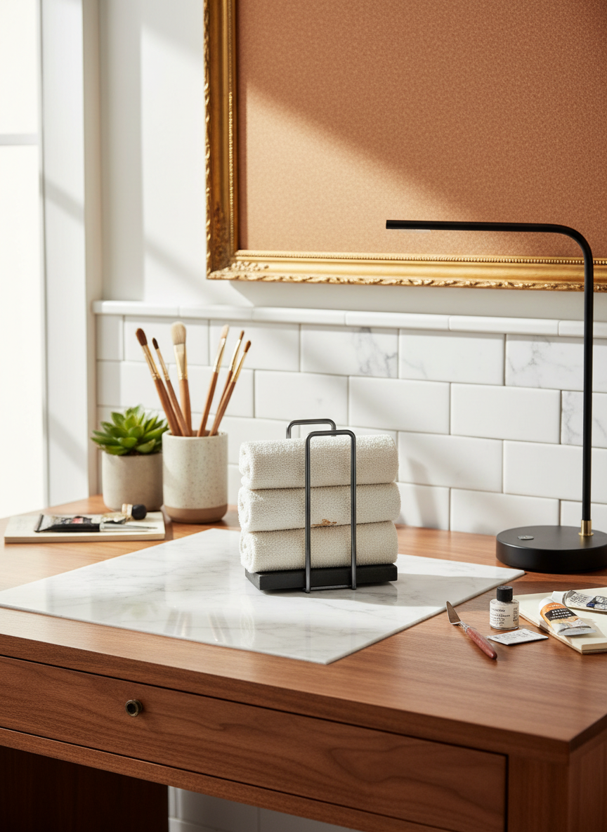 Imperial Napkin Holder - Black