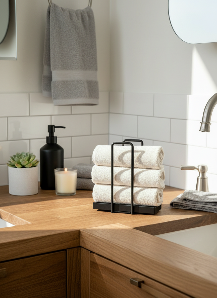 Imperial Napkin Holder - Black