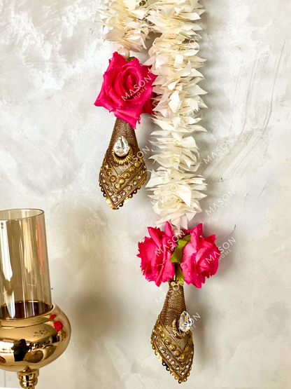 Traditional Festive Mirror Bloom Toran