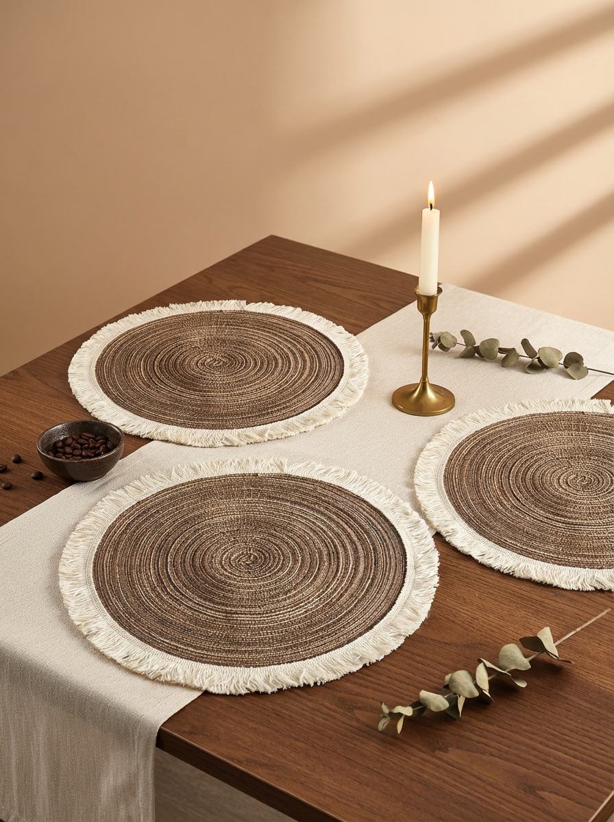 Woven Halo Placemat - Set of 6