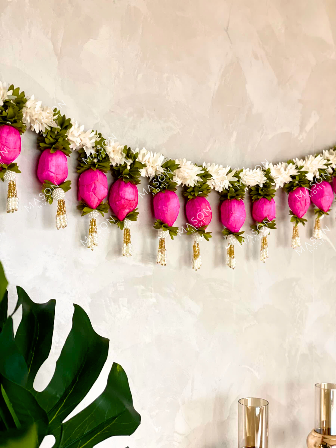 Festive Shubh Lotus Toran
