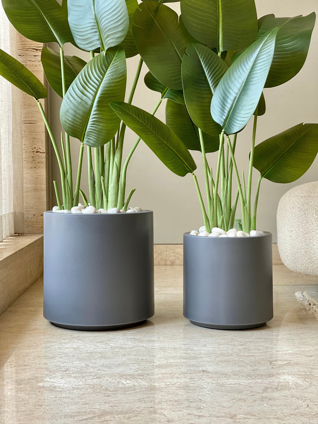 Oasis Planters - Dark Grey