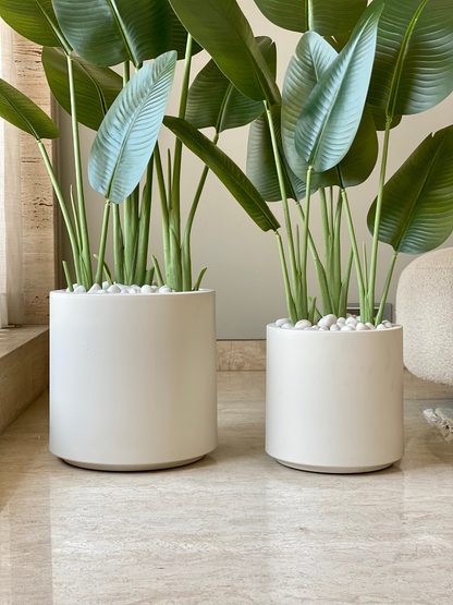 Oasis Planters - Ivory