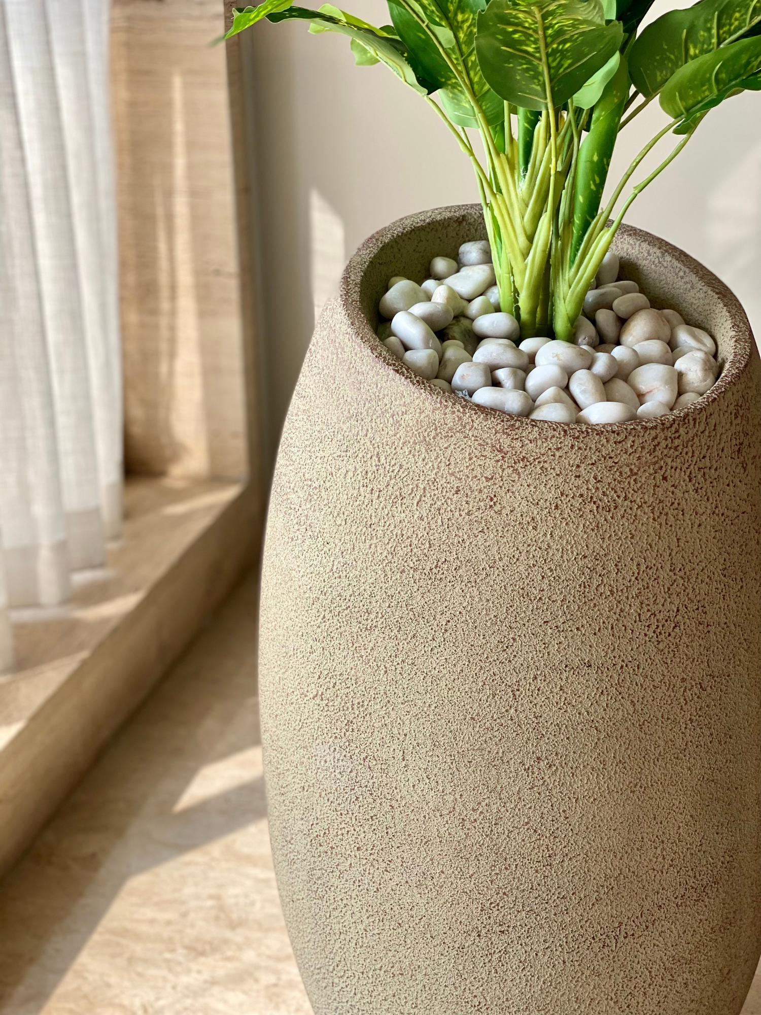 Acropolis Planter - Raw Terracotta