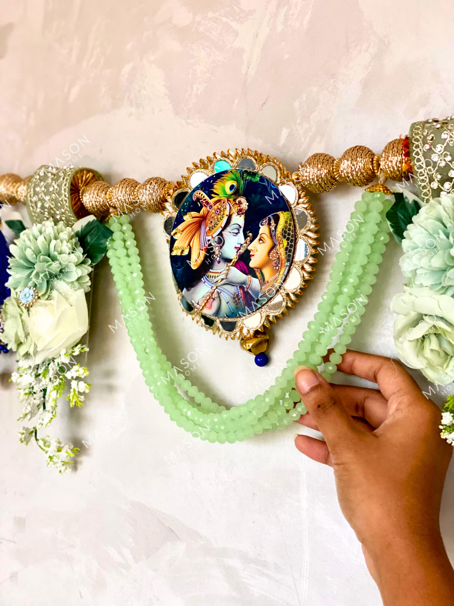 Festive Vrindavan Bloom Toran