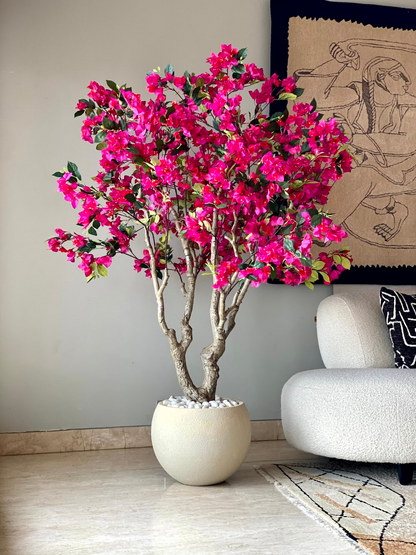 Artificial Pink Bougainvillea Plant - 6 Feet