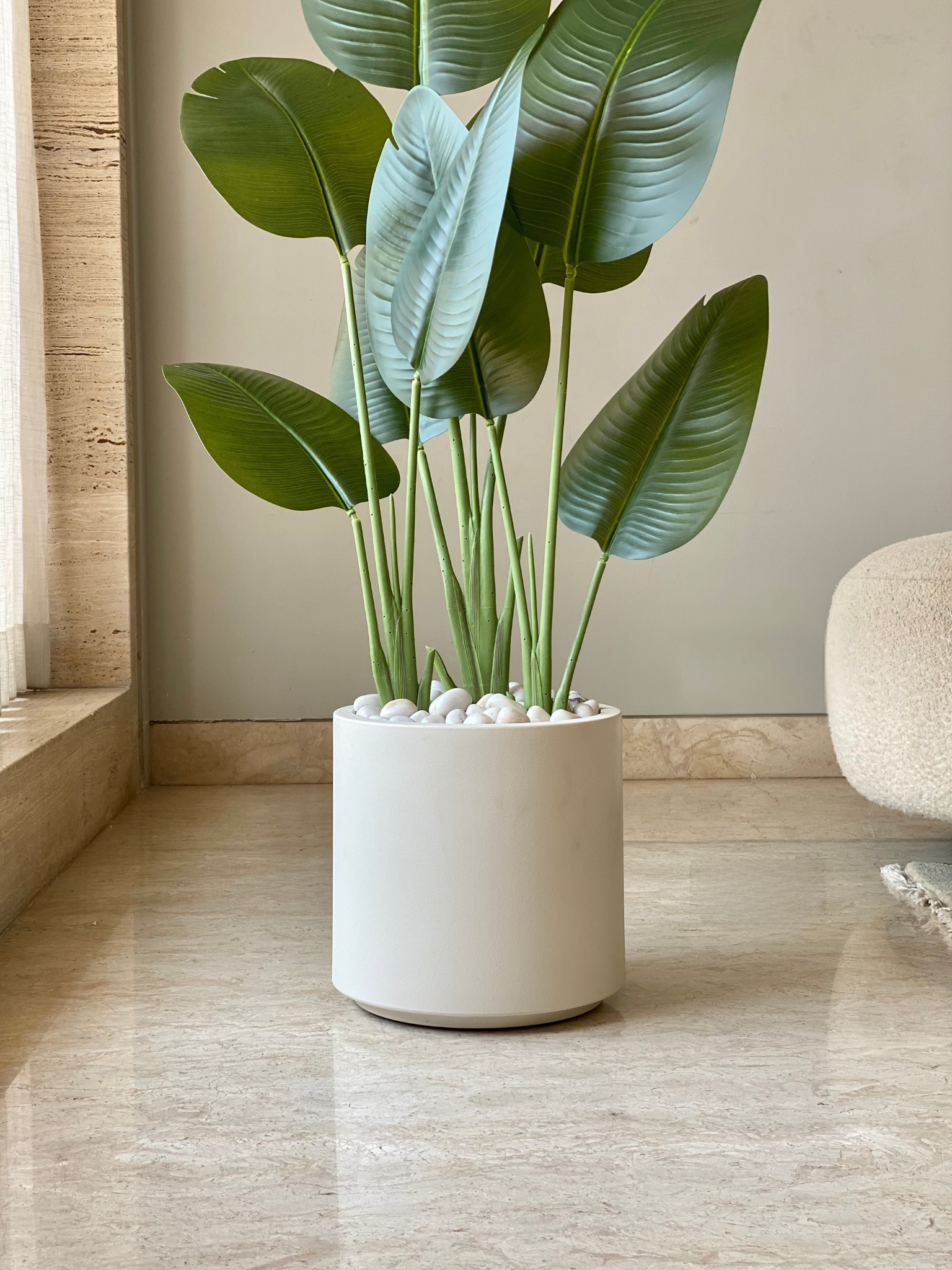 Oasis Planters - Ivory