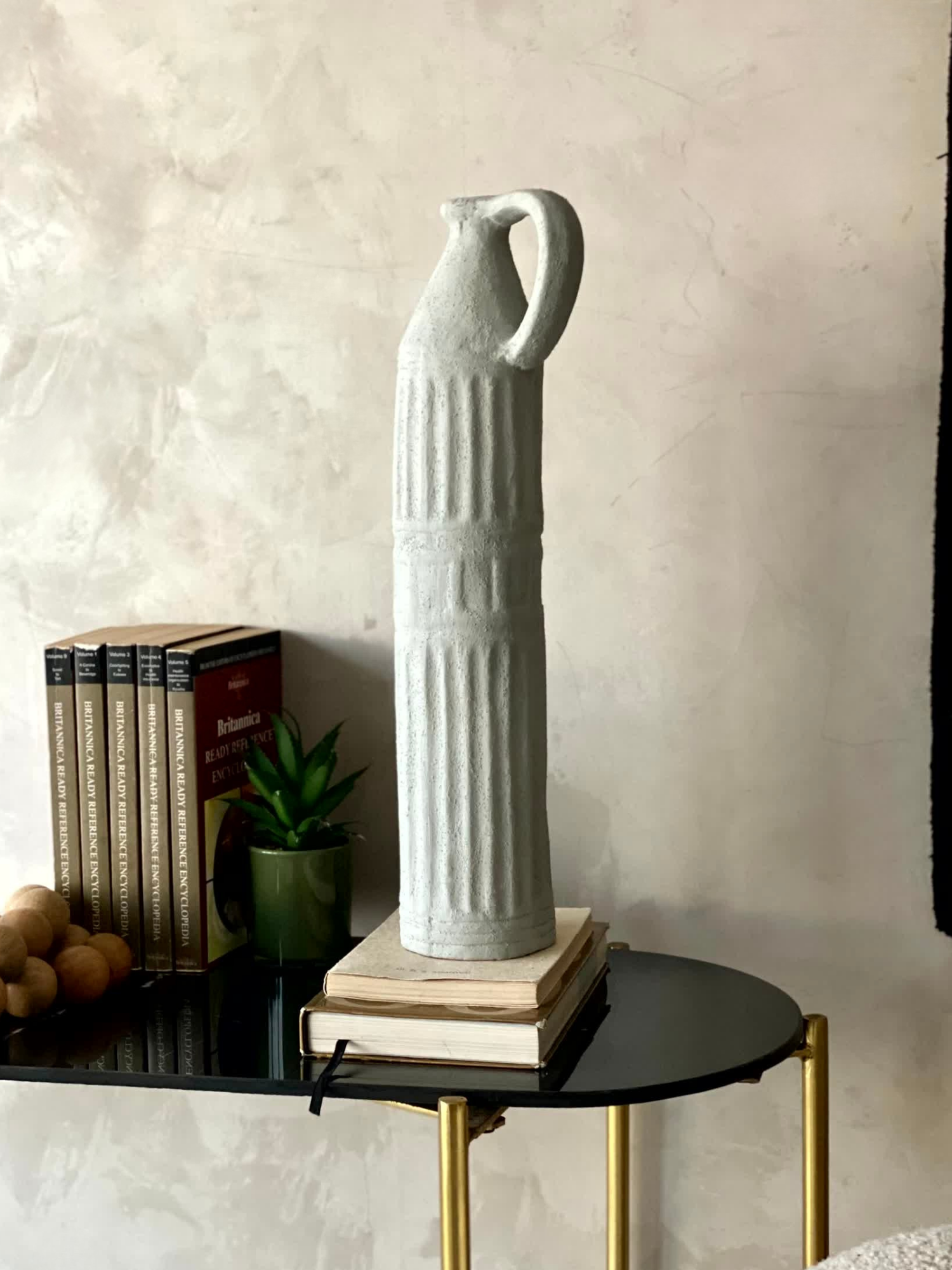 Terracotta Tulum  Vase - Large