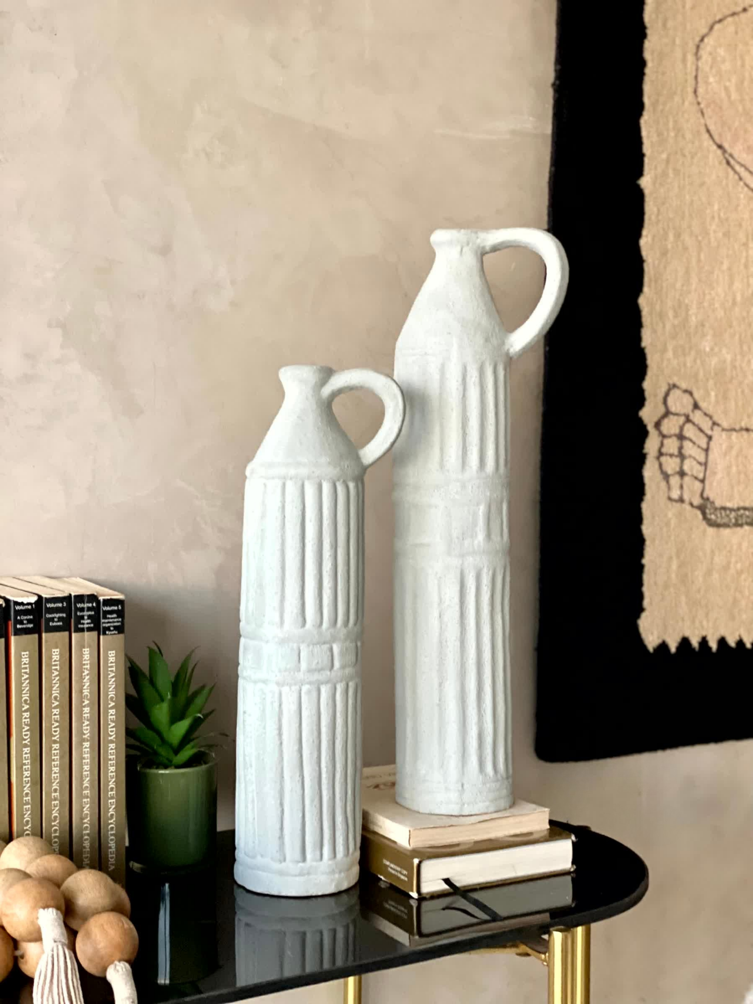 Terracotta Tulum  Vase - Large