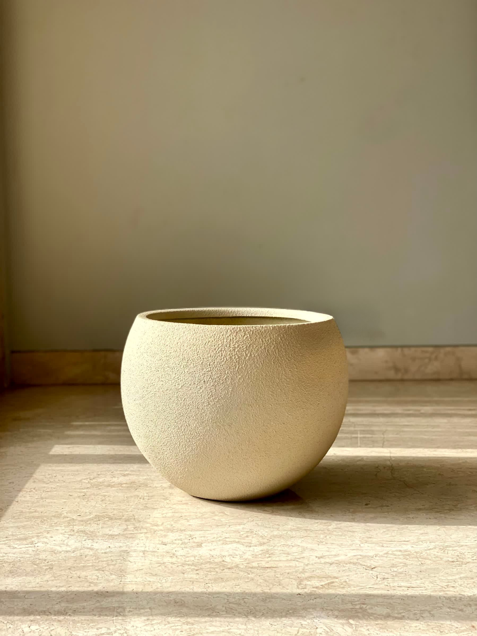 Lithos Planters - Beige