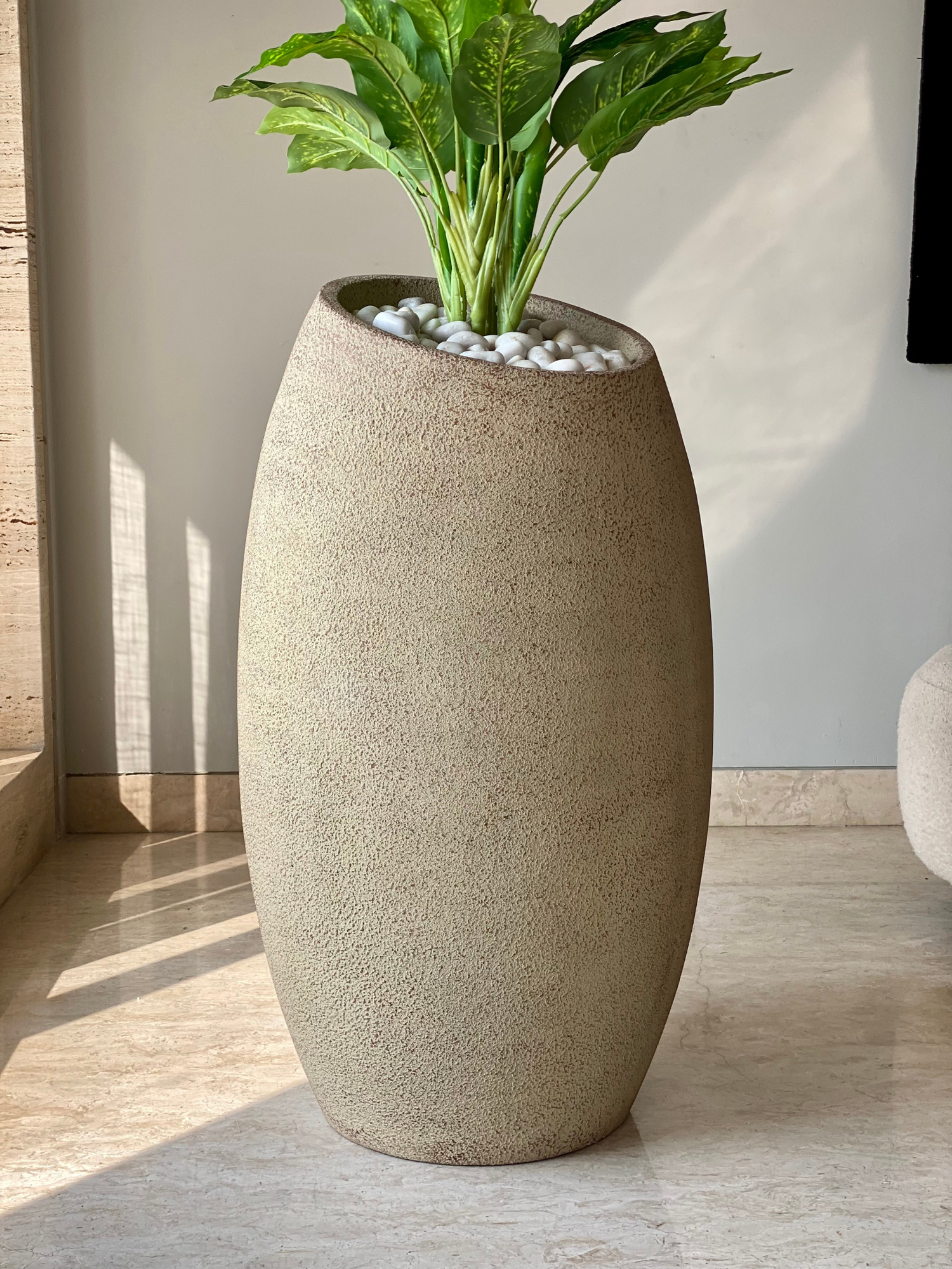 Acropolis Planter - Raw Terracotta