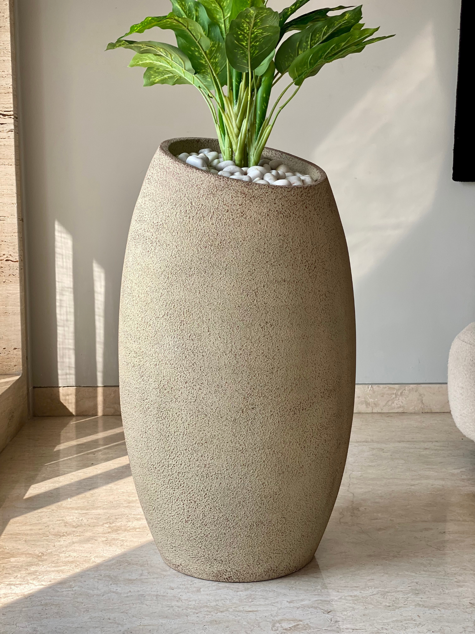 Acropolis Planter - Raw Terracotta