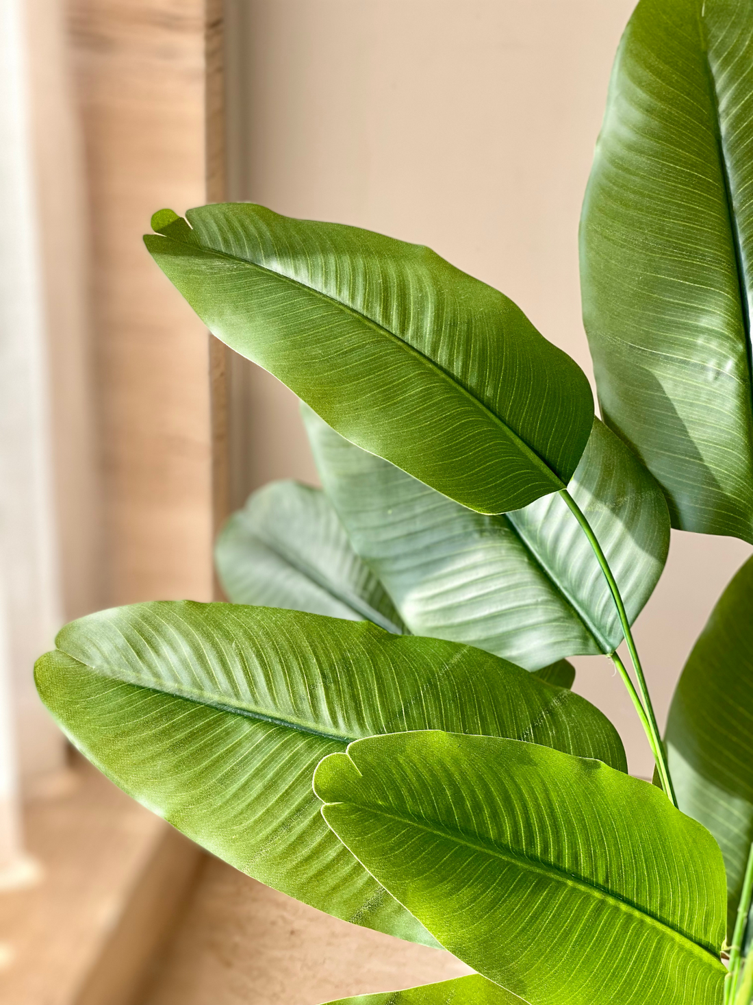 Artificial Central Travellers Palm Plant - 2.5 Feet