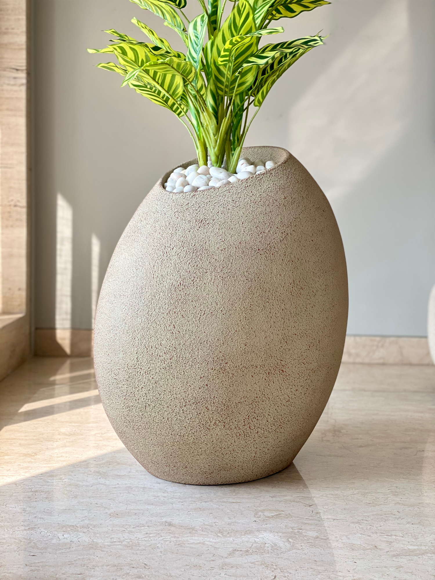 Acropolis Planter - Raw Terracotta