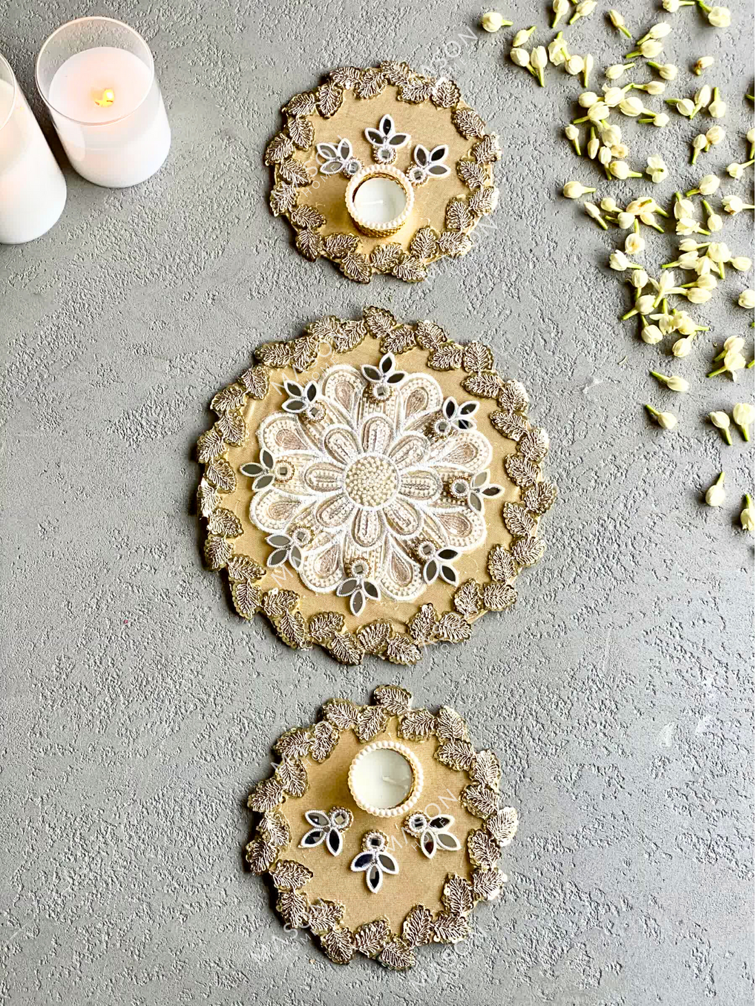 Festive Bloom Rangoli Set
