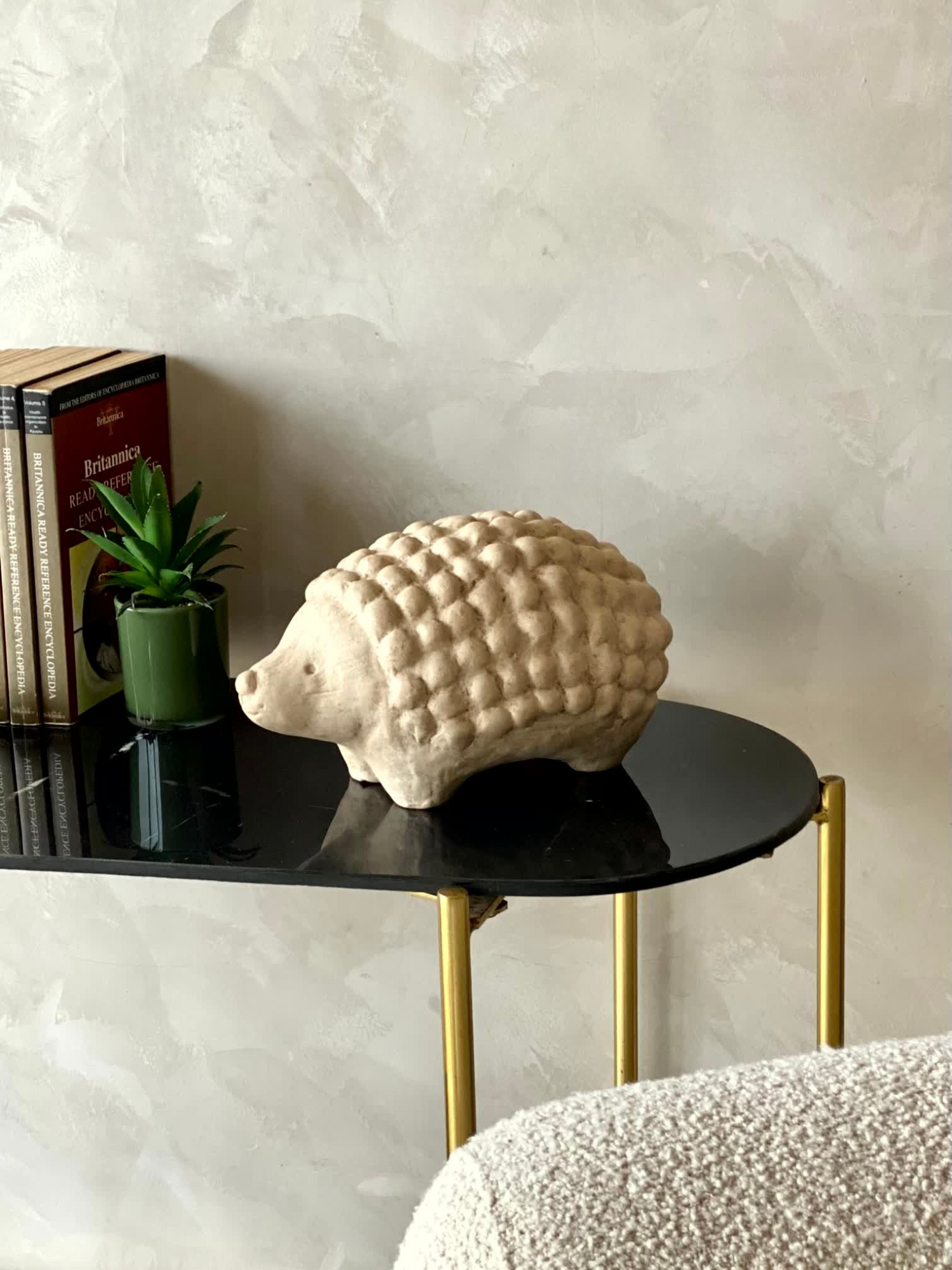 Terracotta Hedgehog   Sculpture