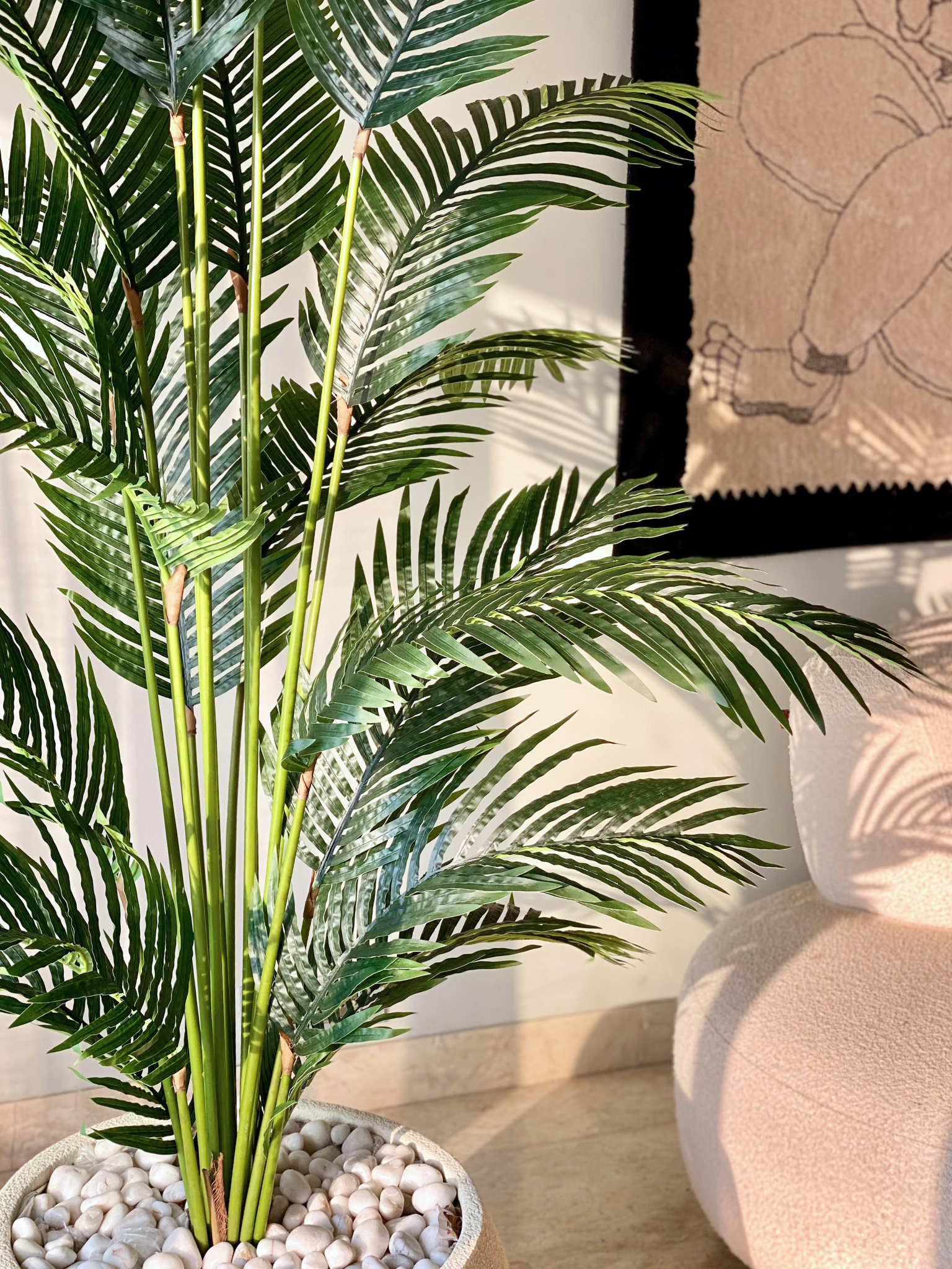 Artificial Areca Palm Plant - 7 Feet