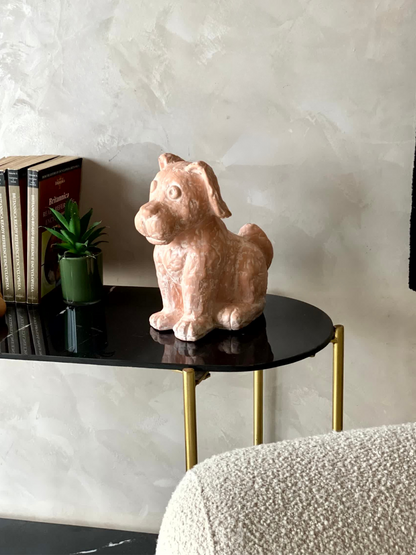 Terracotta Pup  Sculpture