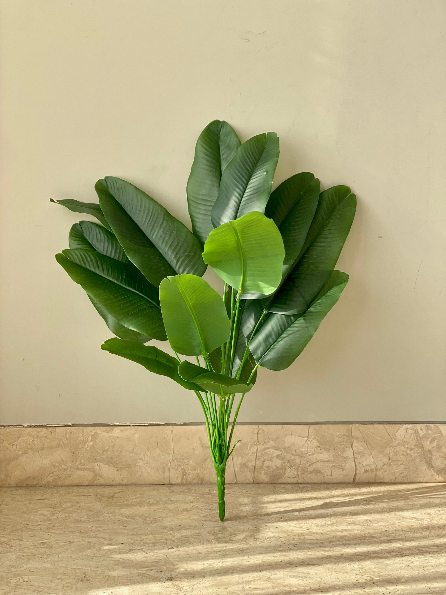 Artificial Central Travellers Palm Plant - 2.5 Feet