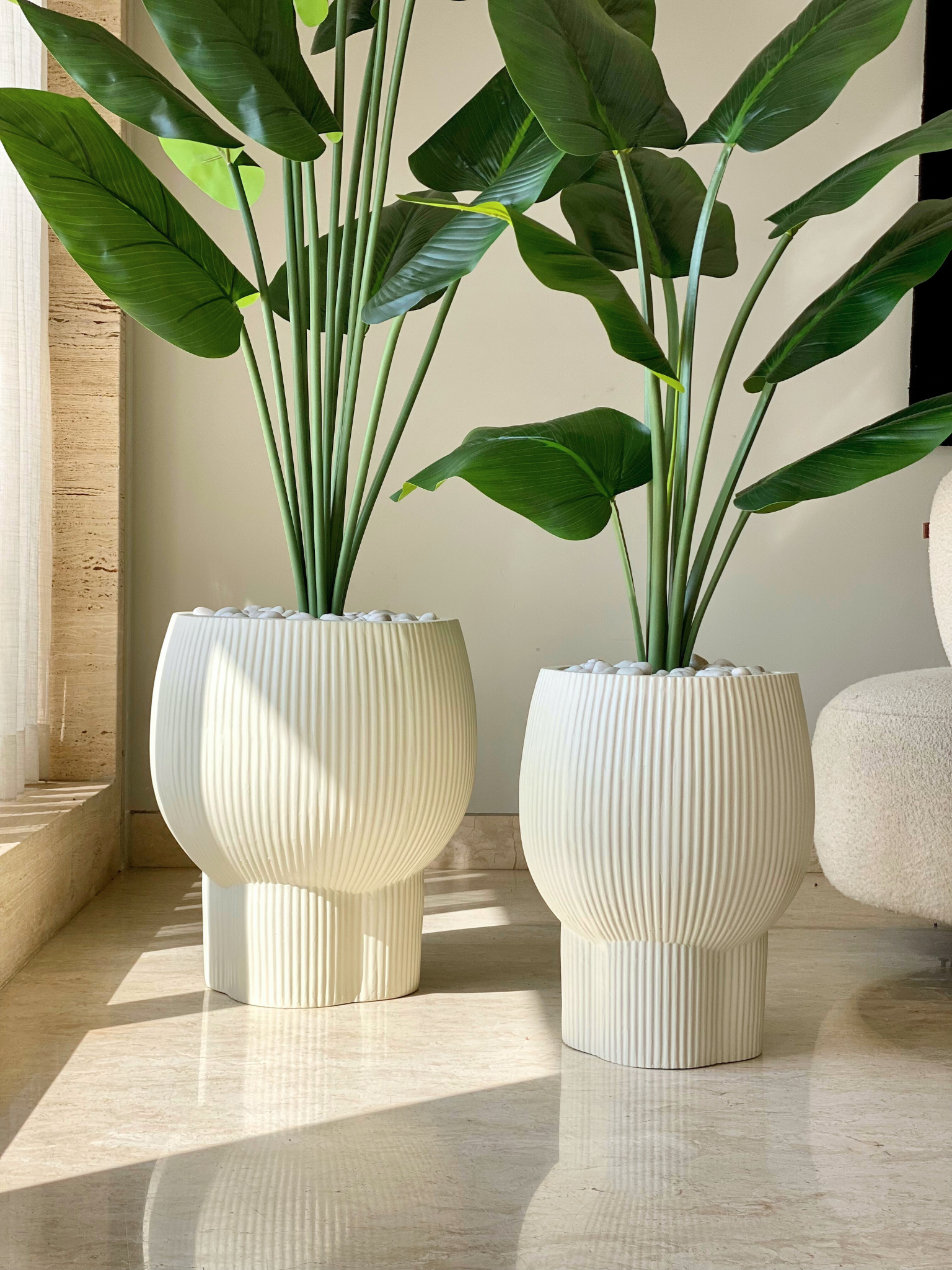 Quito Planters - Ivory