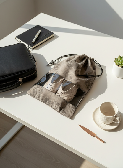 Indo Mocha Shoe Bag Pouch