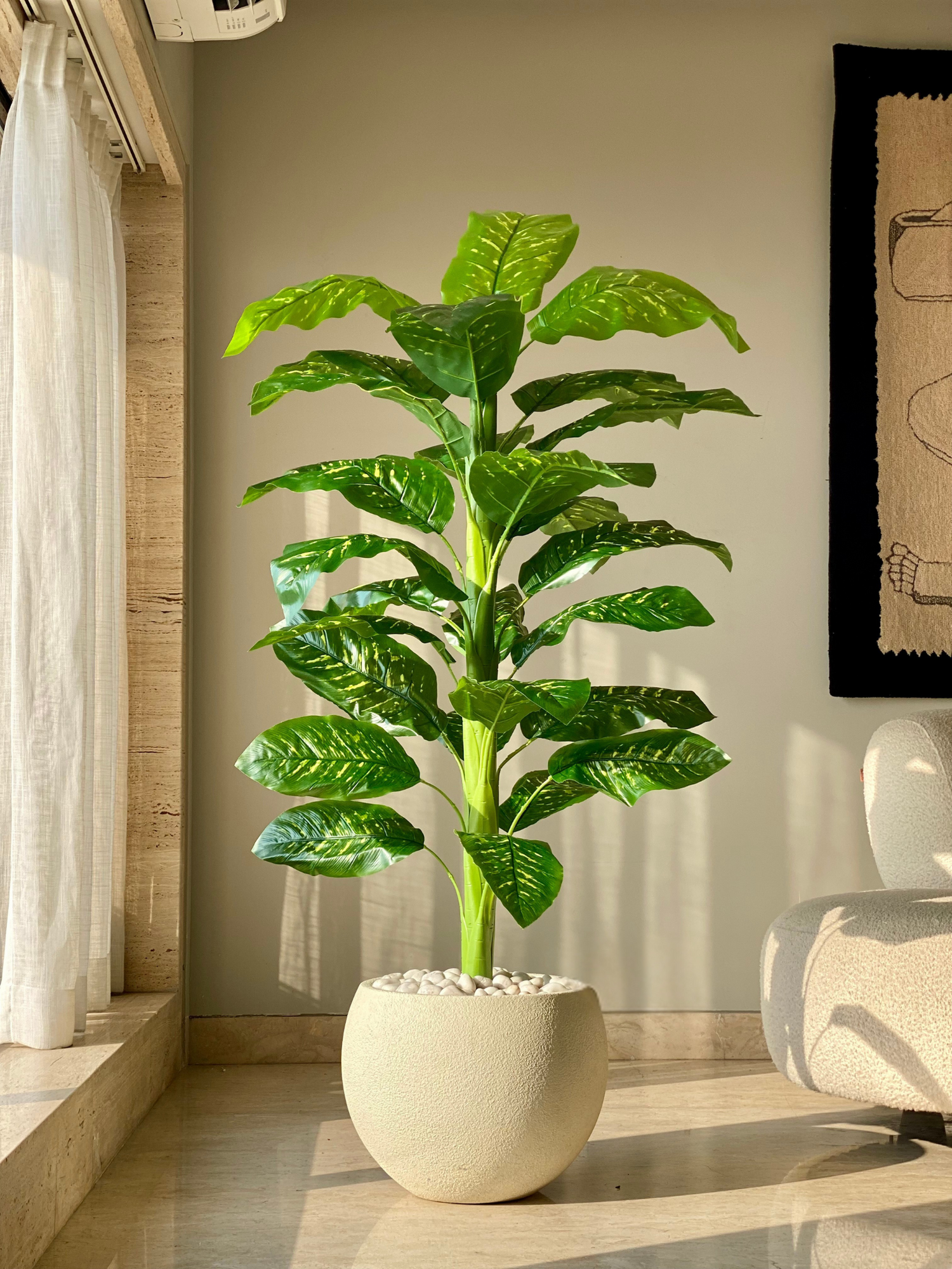 Artificial Golden Pothos Plant - 5.5 Feet