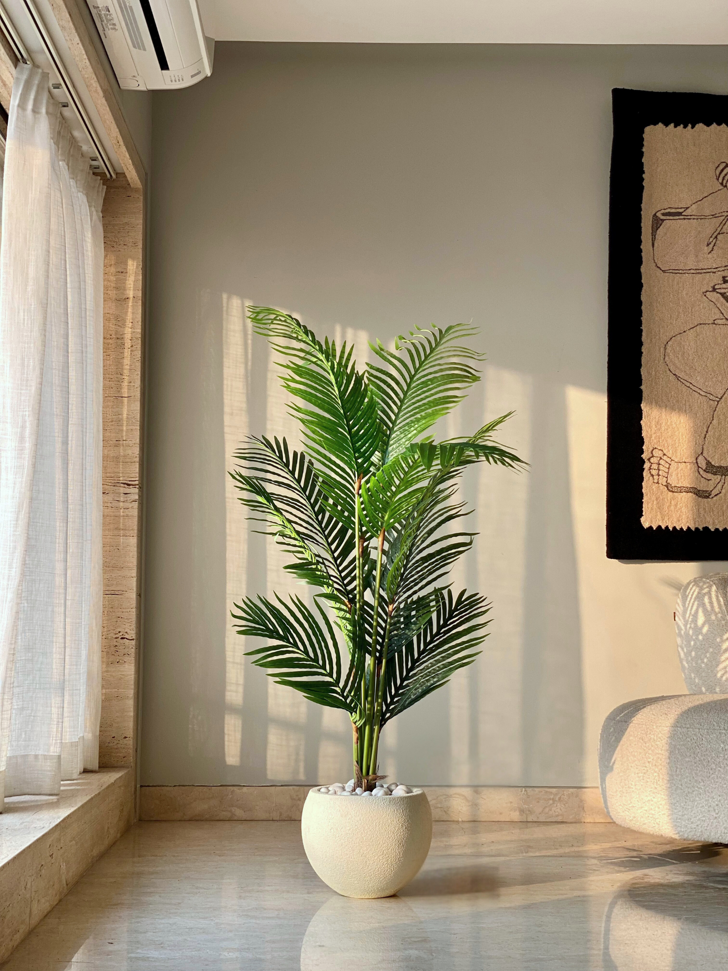 Artificial Areca Palm Plant - 5 Feet