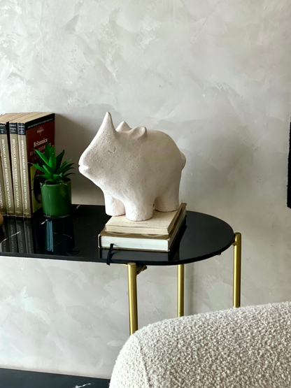 Terracotta Rhino  Sculpture
