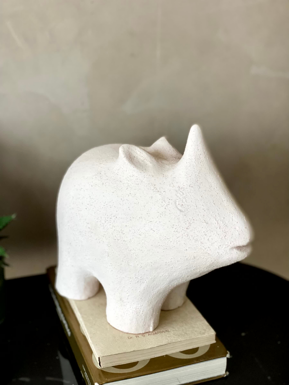 Terracotta Rhino  Sculpture