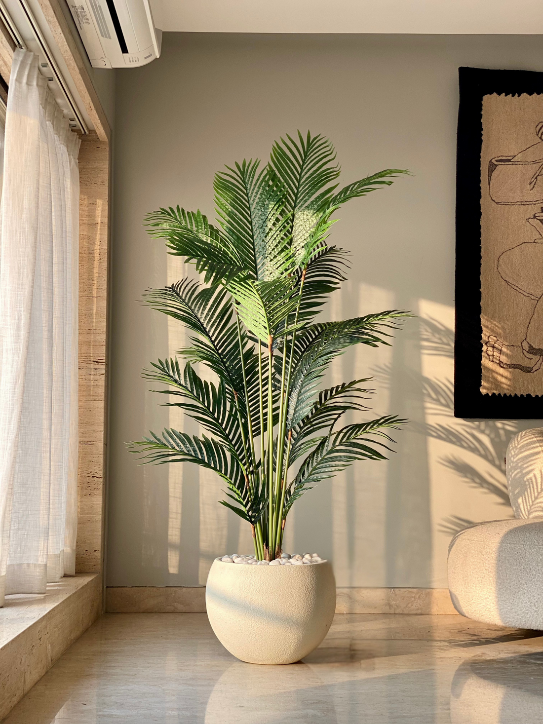 Artificial Areca Palm Plant - 6 Feet