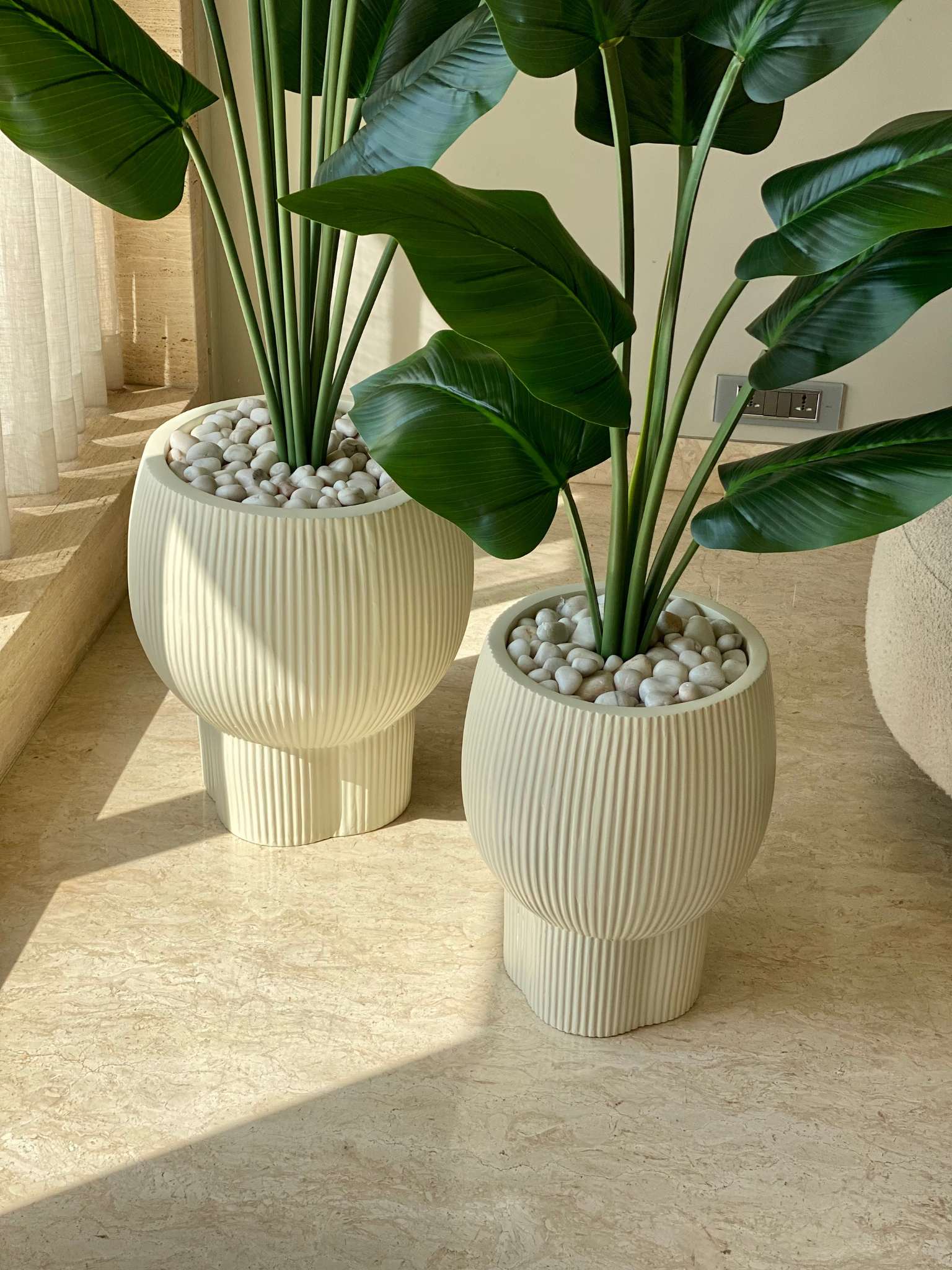 Quito Planters - Ivory