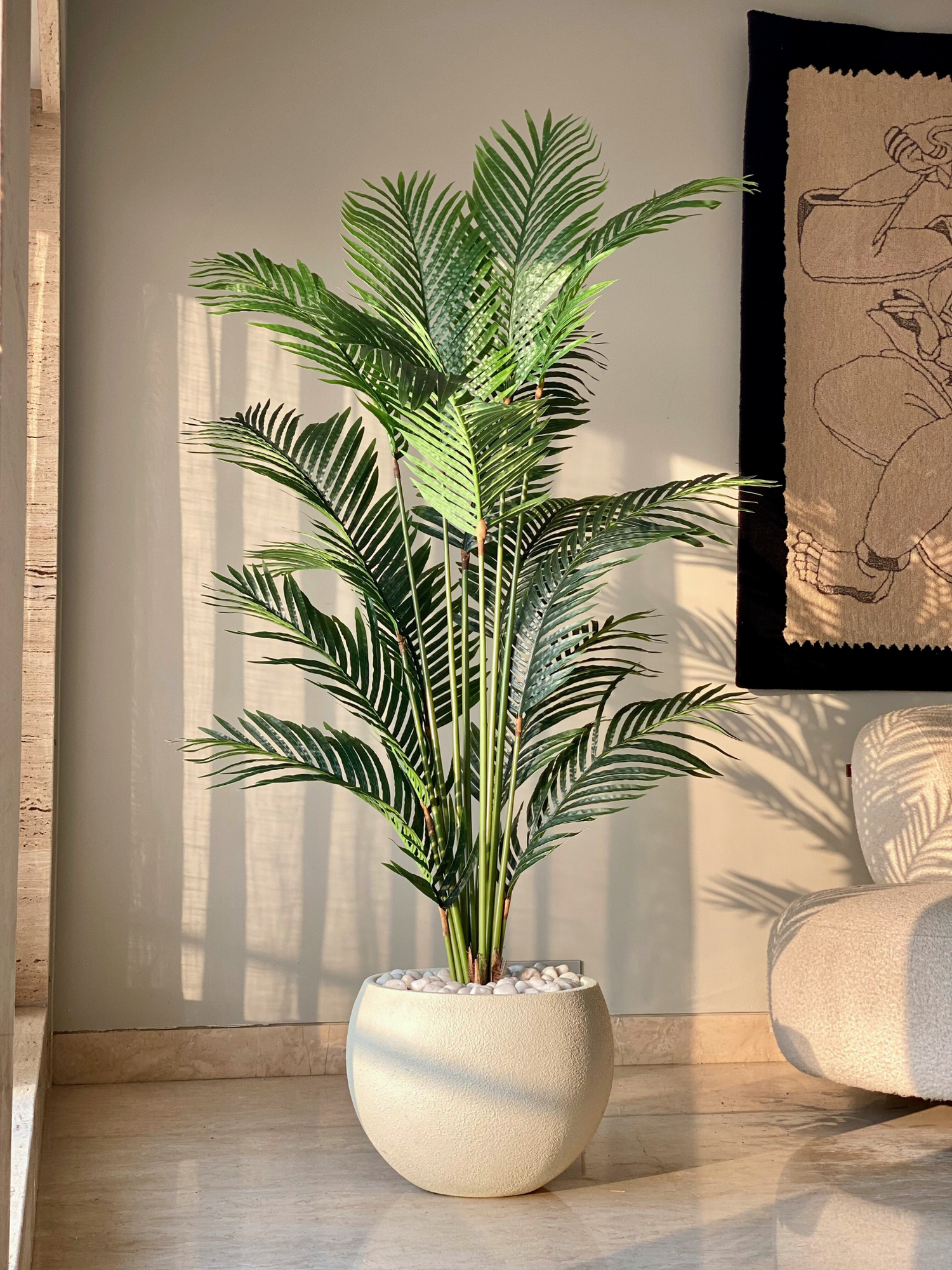 Artificial Areca Palm Plant - 6 Feet