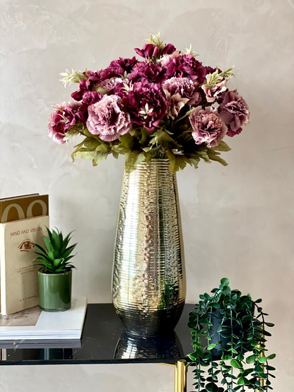 Artificial Mixed Carnation Flower - Set of 2
