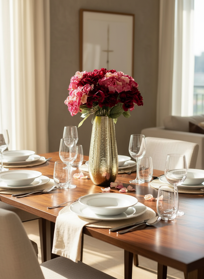 Artificial Mixed Hydrangea Flower (Set of 2)