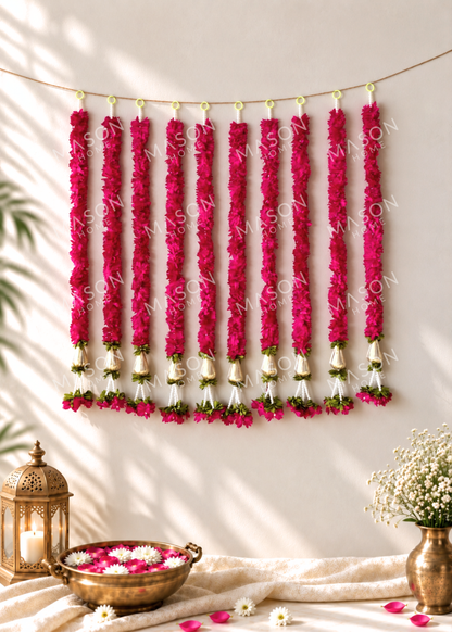 Festive Floral Ladi - Set of 10