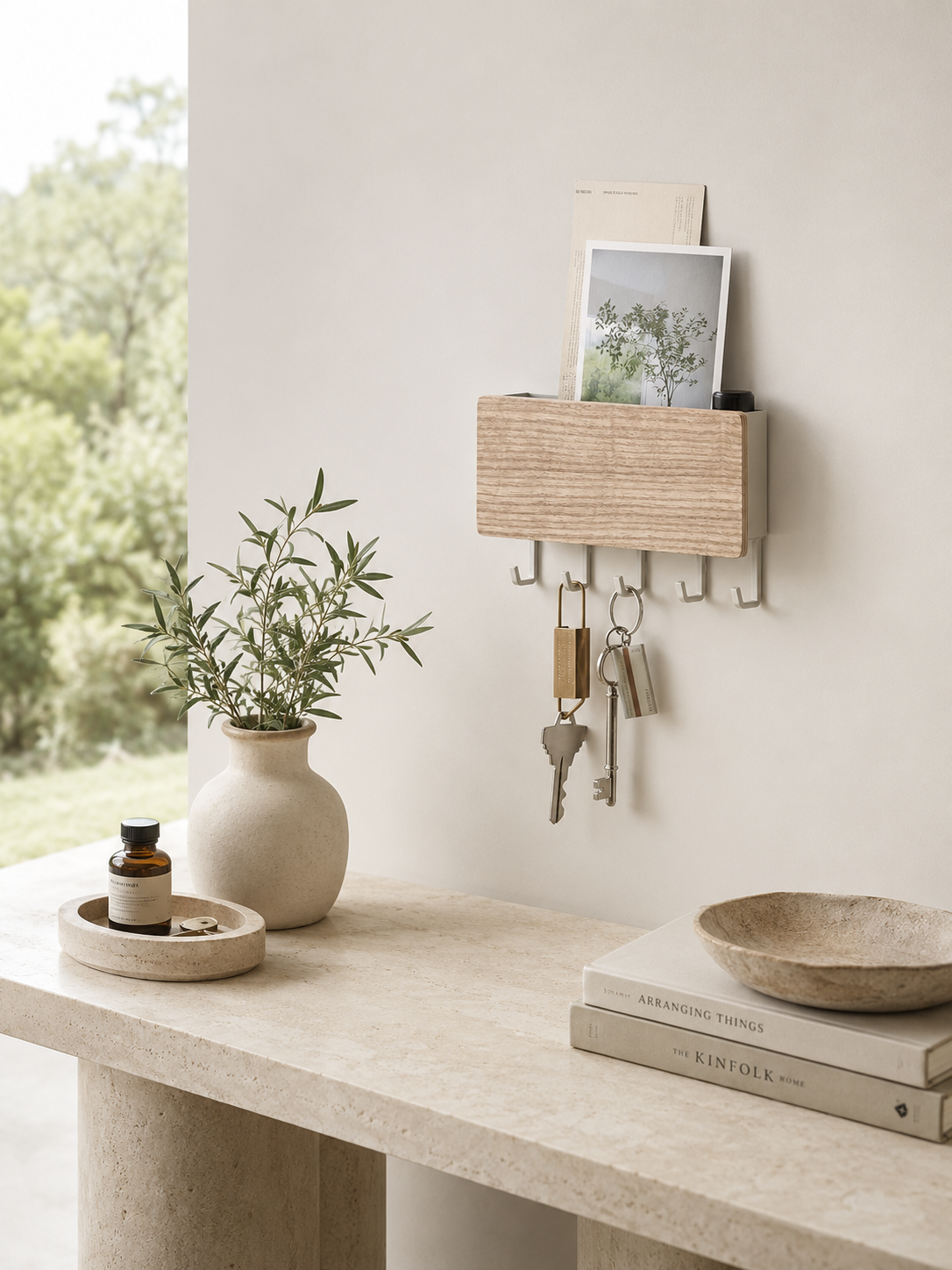 Key Rack - White