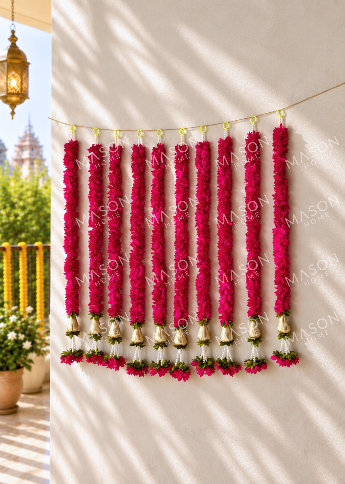Festive Floral Ladi - Set of 10