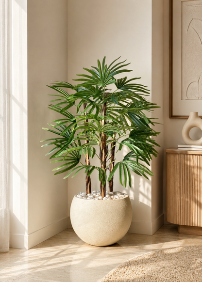 Artificial Rhapis Palm Tree - 4 Feet