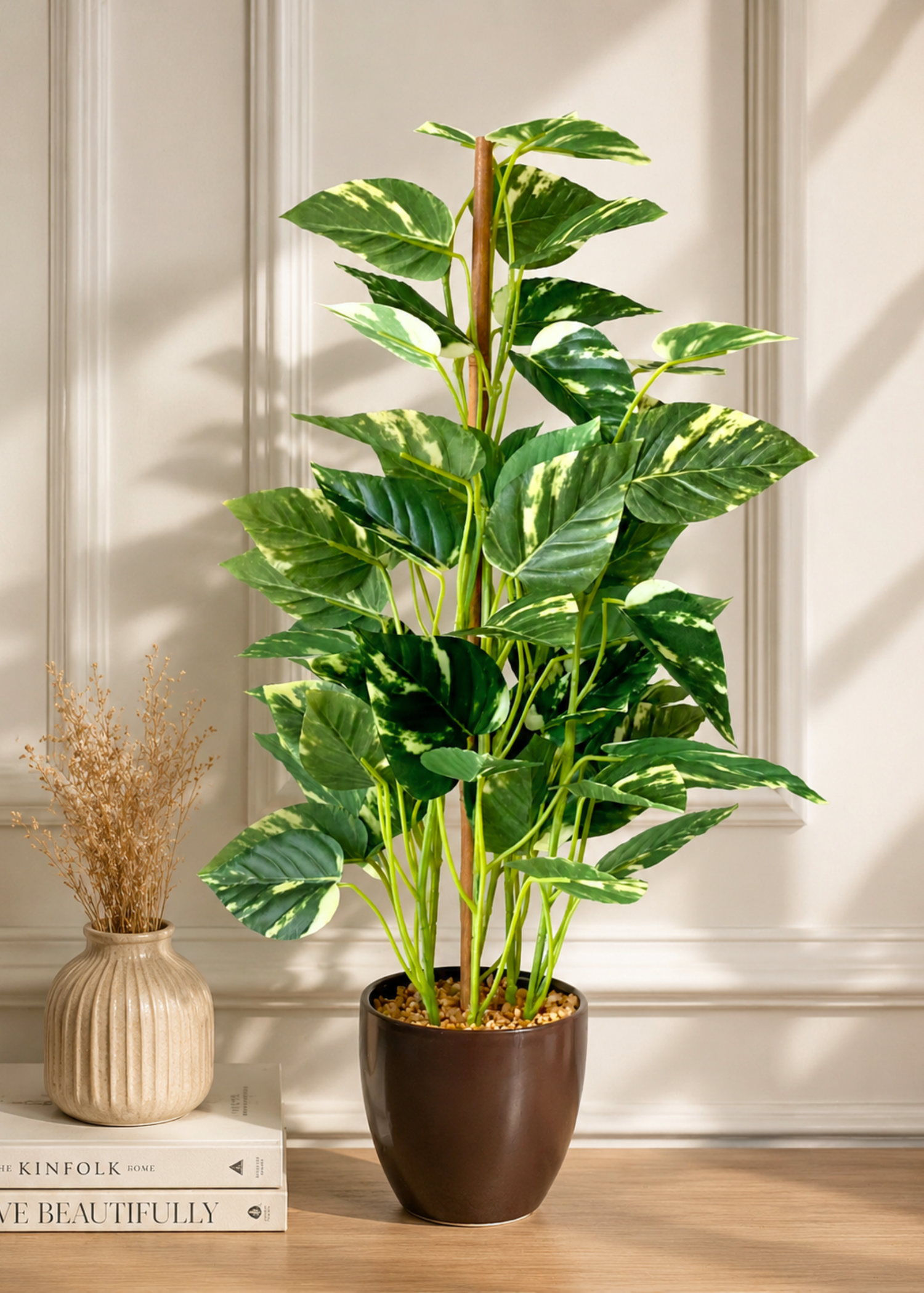 Artificial Bonsai Money Plant  – 1.6 Feet
