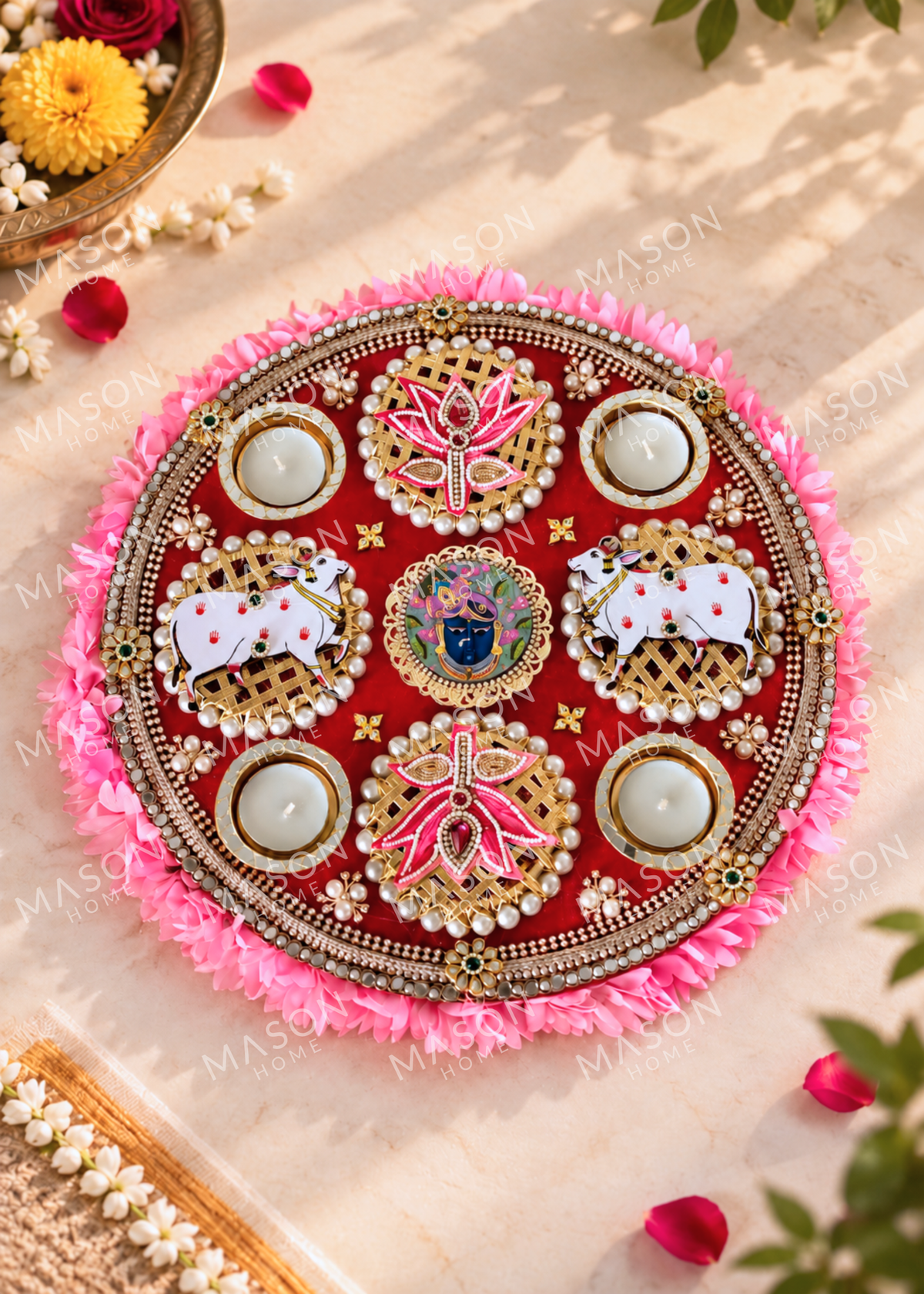 Festive Kamdhenu Rangoli