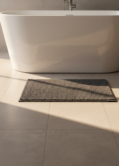 Aura Bath Mat - Grey