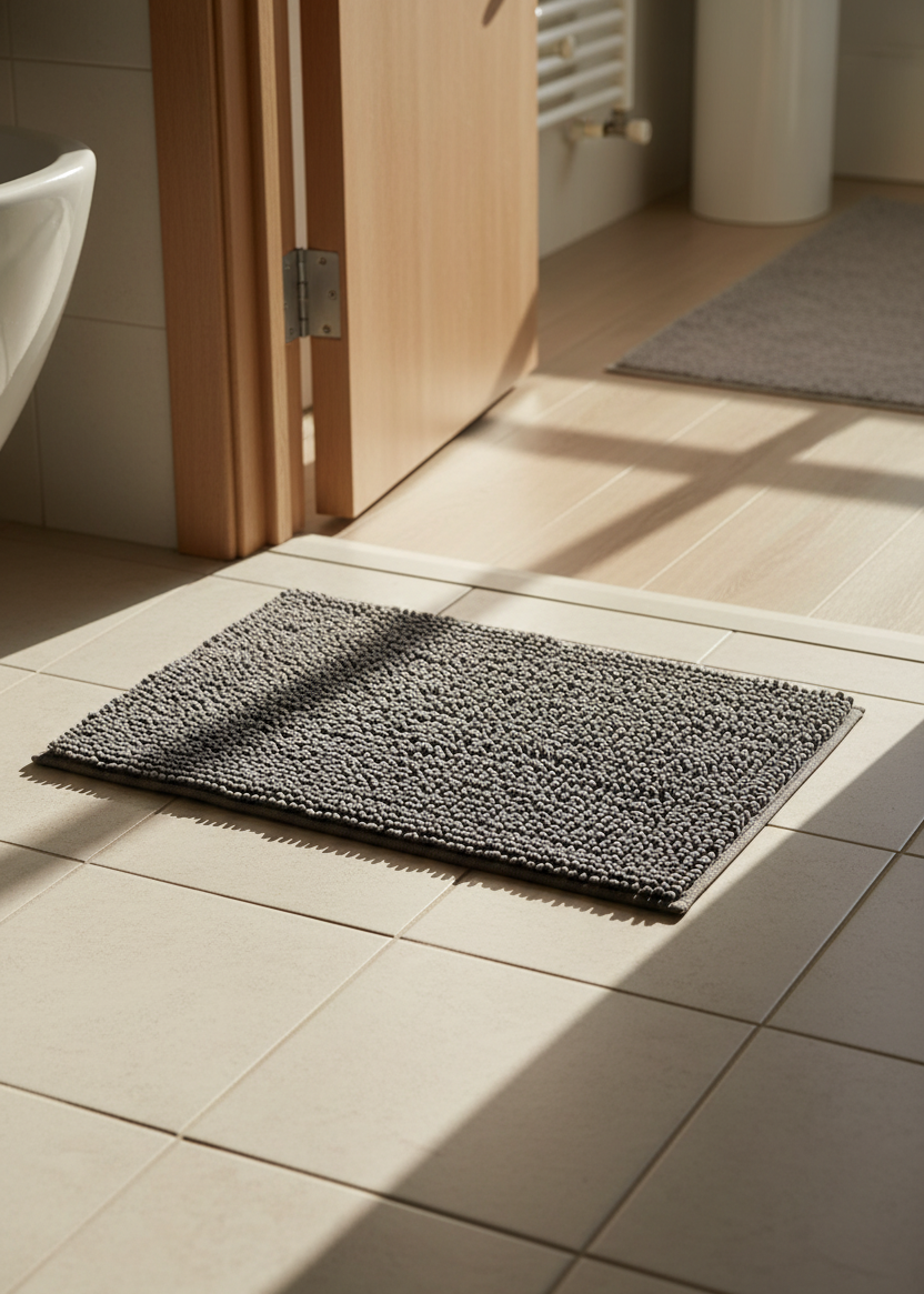 Aura Bath Mat - Grey