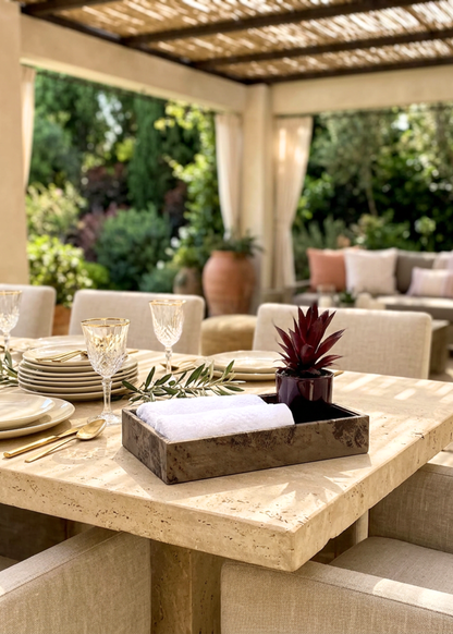 Indo Mocha Napkin Tray