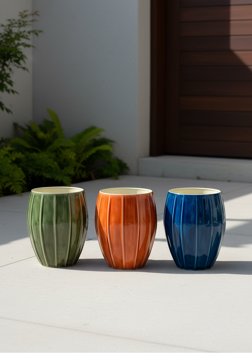 Ikaigai Planter - Indigo Blue