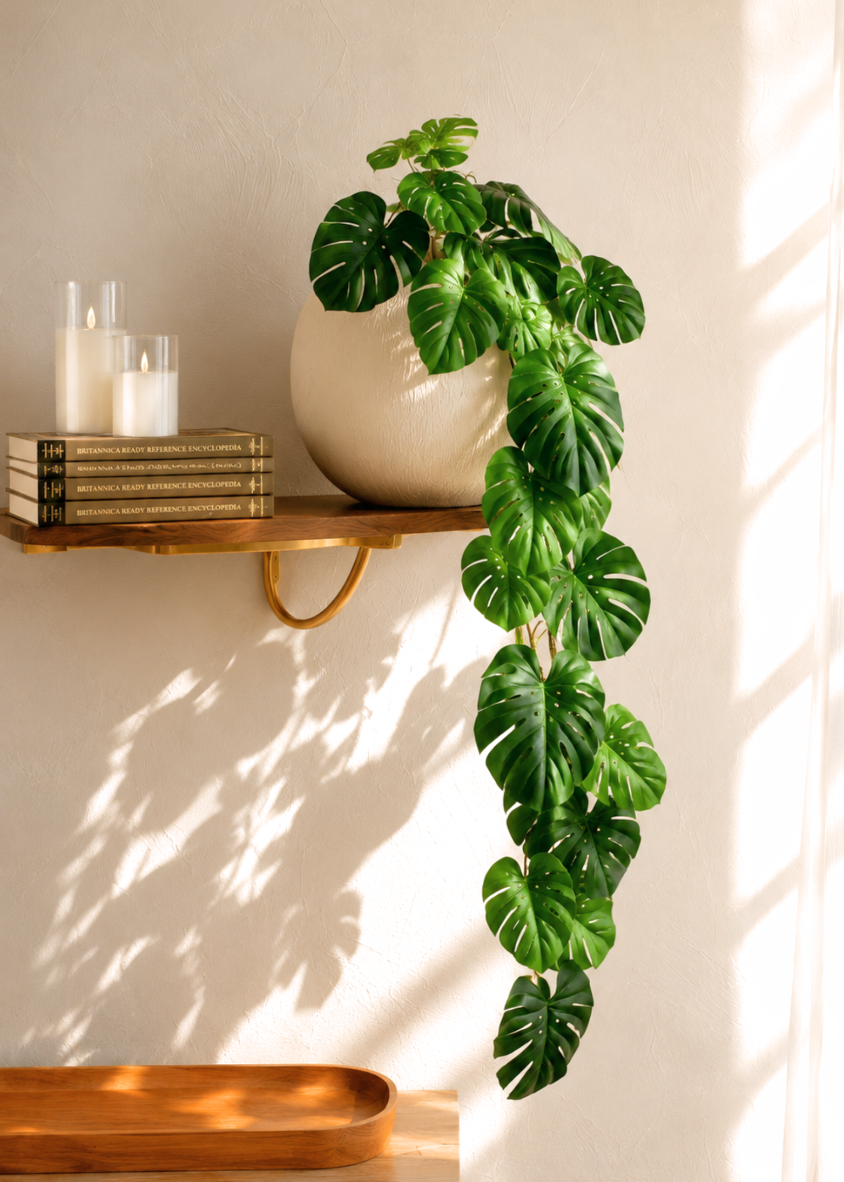 Artificial Monstera Creeper