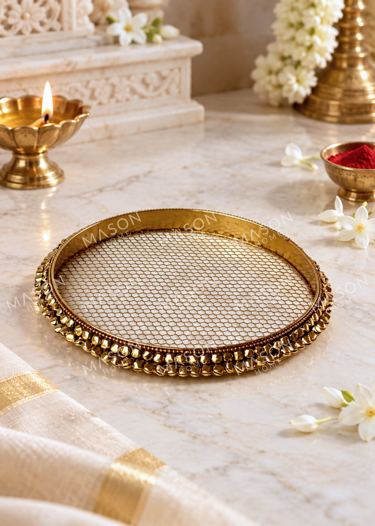 Festive Jhanki Pooja Thali