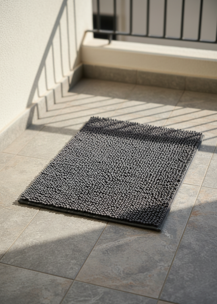 Aura Bath Mat - Grey